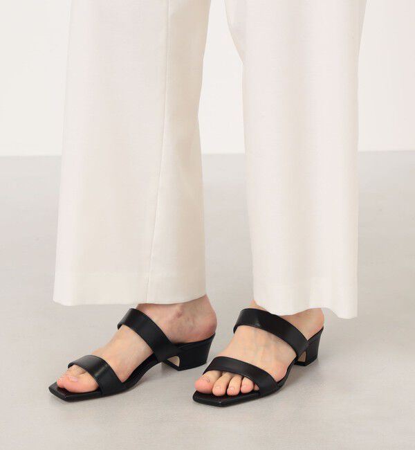 TOMORROWLAND GOODS「Aeyde KEMI スクエアトゥサンダル」|サンダル|
