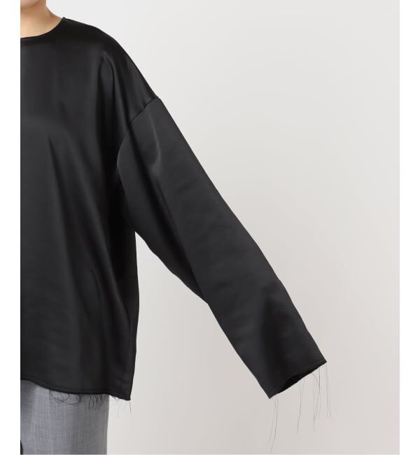  「SATIN RIBBON ブラウス」|シャツ・ブラウス|