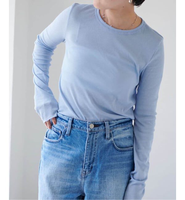 EMILYWEEK「《追加10》パウダリーコットンプルオーバー」|Tシャツ・カットソー|