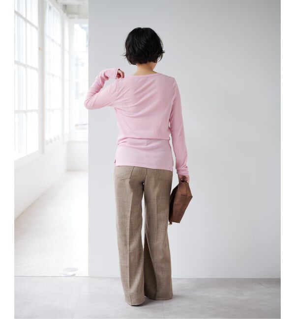 EMILYWEEK「《追加10》パウダリーコットンプルオーバー」|Tシャツ・カットソー|