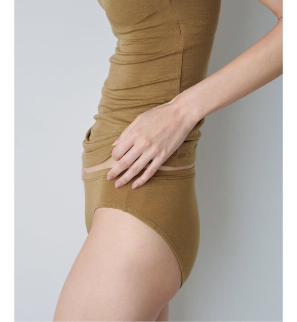 EMILYWEEK「【ACTIVE】Bamboo ストレッチショーツ（ブラック、ベージュA、オレンジ）」|インナー|