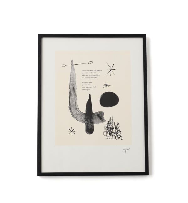 journal standard Furniture「7 POSTER MIRO アートフレーム」|その他|