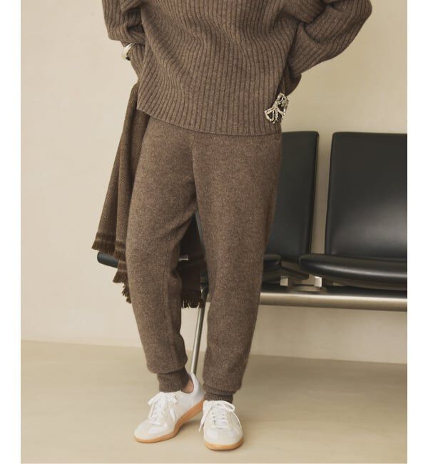 VERMEIL par iena「wool yak mix Knit パンツ」|その他|