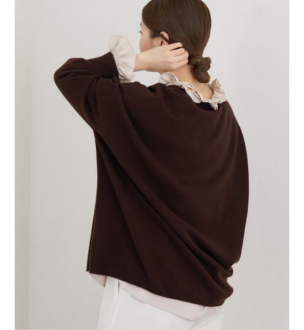 IENA「襟フリルブラウス」|シャツ・ブラウス|