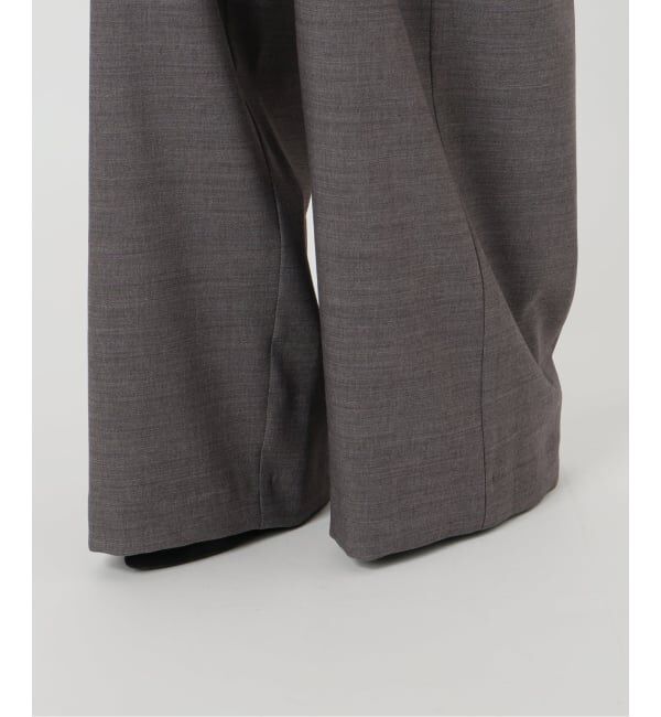 IENA LA BOUCLE「IENA LA BOUCLE サイロウーステッドツイルタックパンツ」|スラックス|