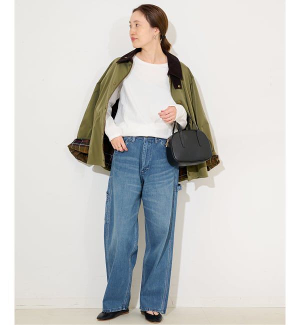 SLOBE IENA「《WEB限定》天竺ベーシックロンTEE」|Tシャツ・カットソー|