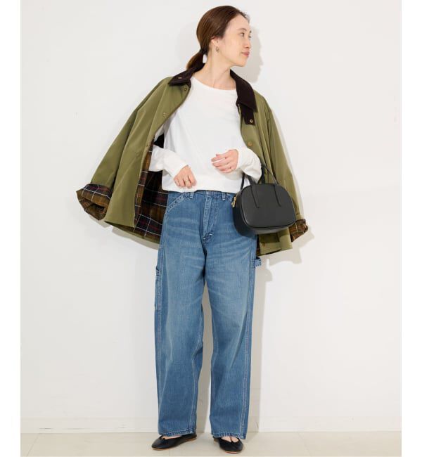 SLOBE IENA「《WEB限定》天竺ベーシックロンTEE」|Tシャツ・カットソー|