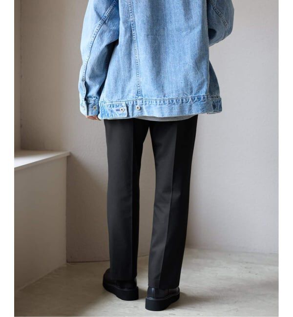 SLOBE IENA「《吸湿発熱/追加》CIRCULATE WARM スティックパンツ」|スラックス|