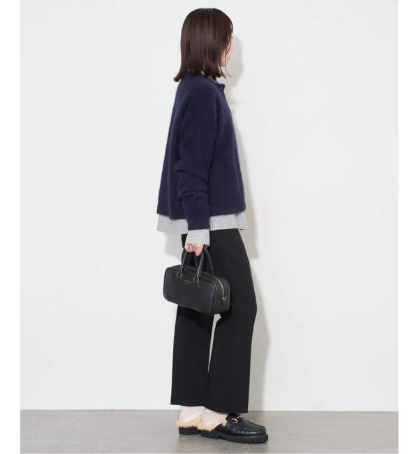 SLOBE IENA「《吸湿発熱/追加》CIRCULATE WARM スティックパンツ」|スラックス|