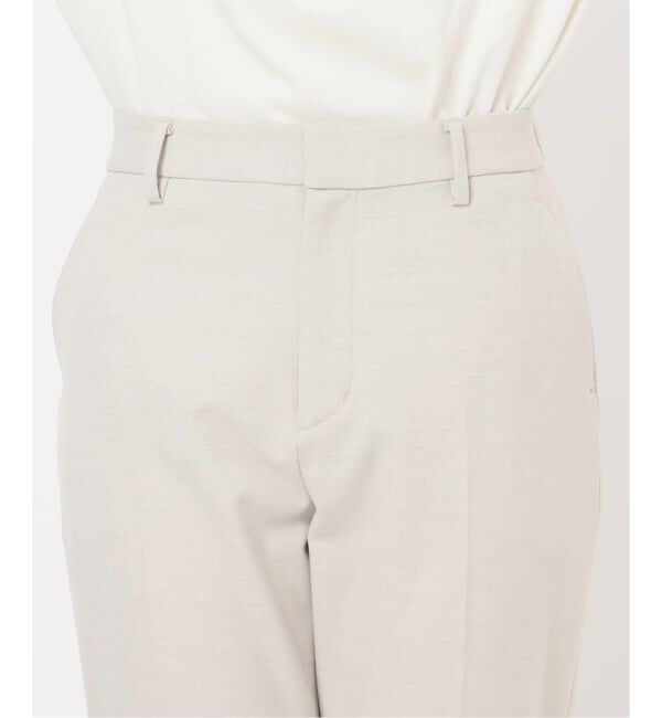 SLOBE IENA「《吸湿発熱/追加》CIRCULATE WARM スティックパンツ」|スラックス|