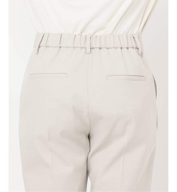 SLOBE IENA「《吸湿発熱/追加》CIRCULATE WARM スティックパンツ」|スラックス|