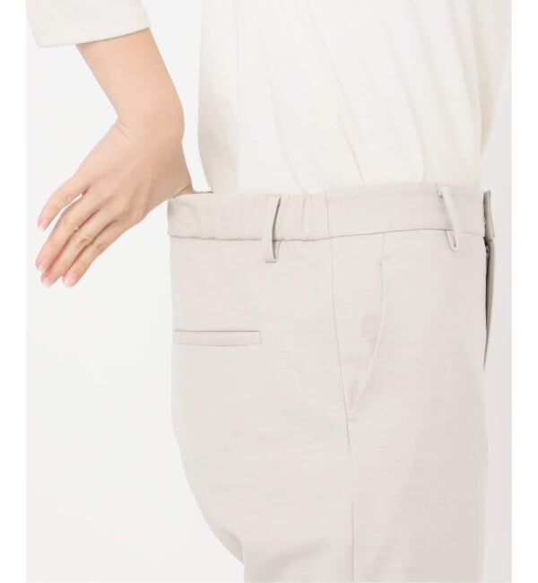 SLOBE IENA「《吸湿発熱/追加》CIRCULATE WARM スティックパンツ」|スラックス|