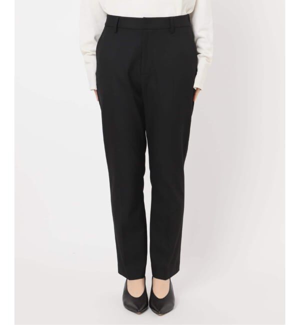 SLOBE IENA「《吸湿発熱/追加》CIRCULATE WARM スティックパンツ」|スラックス|