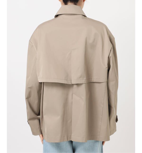 IENA「シングルトレンチショートコート」|トレンチコート|