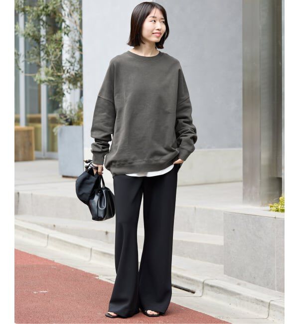 SLOBE IENA「《WEB限定/追加》ビックシルエットピグメント裏毛プルオーバー」|スウェット・ジャージ|