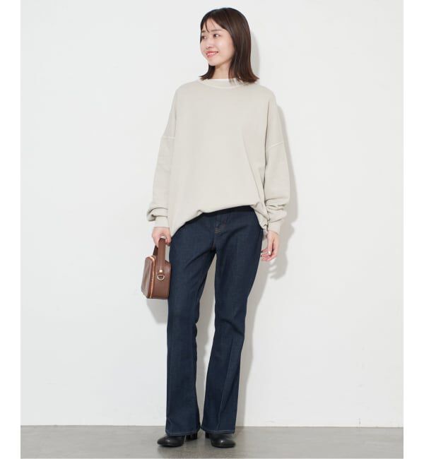 SLOBE IENA「《WEB限定/追加》ビックシルエットピグメント裏毛プルオーバー」|スウェット・ジャージ|