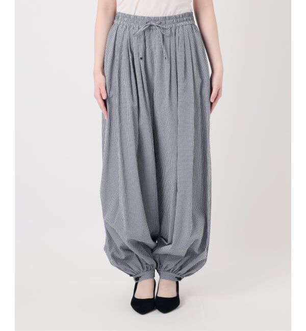 IENA LA BOUCLE「IENA LA BOUCLE ギンガムチェックバルーンレッグパンツ」|その他|