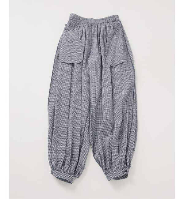 IENA LA BOUCLE「IENA LA BOUCLE ギンガムチェックバルーンレッグパンツ」|その他|