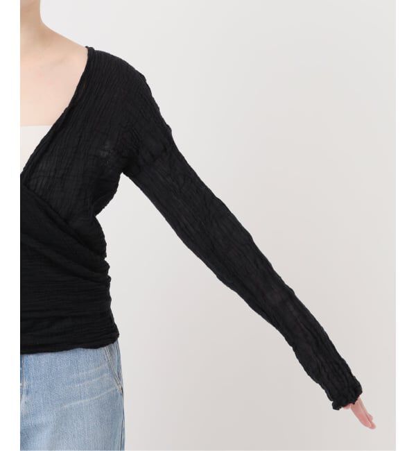 IENA「《予約》LES ATELIERS FRANCAIS DE CONFECTION Cache Coeur PE26JPCACHE」|シャツ・ブラウス|