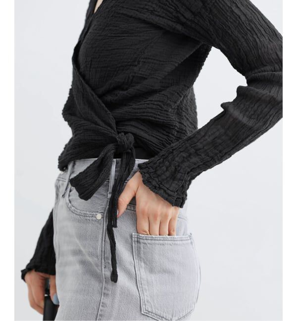 IENA「《予約》LES ATELIERS FRANCAIS DE CONFECTION Cache Coeur PE26JPCACHE」|シャツ・ブラウス|