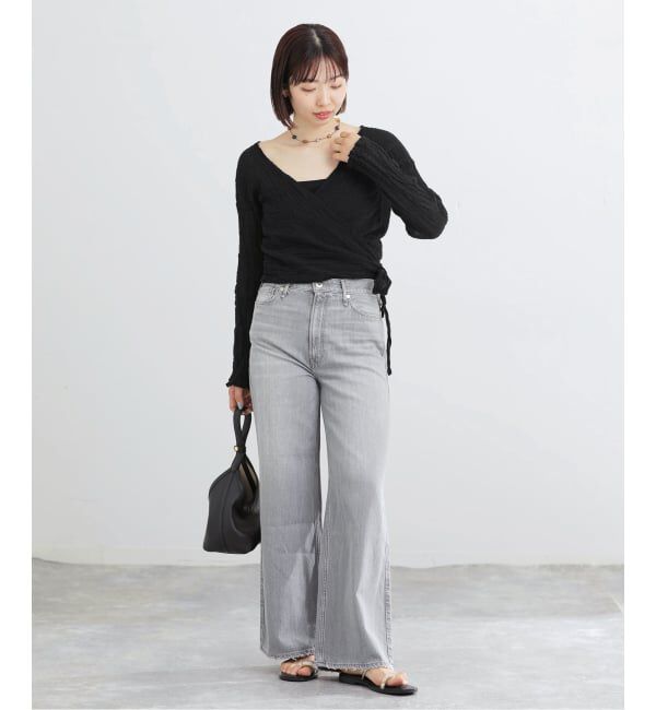 IENA「《予約》LES ATELIERS FRANCAIS DE CONFECTION Cache Coeur PE26JPCACHE」|シャツ・ブラウス|