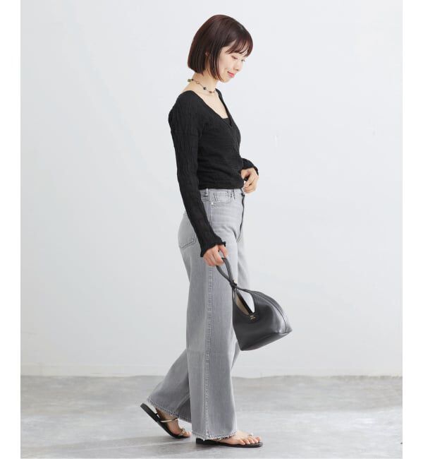 IENA「《予約》LES ATELIERS FRANCAIS DE CONFECTION Cache Coeur PE26JPCACHE」|シャツ・ブラウス|