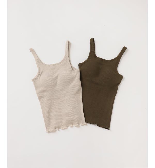 SLOBE IENA「PALM/パーム SLOBE別注 2SETキャミソール」|インナー|