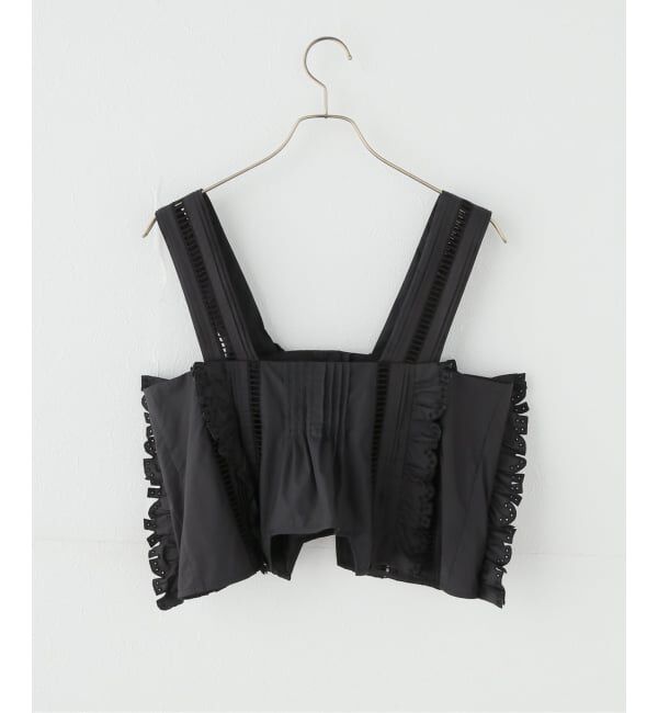 IENA LA BOUCLE「JUN MIKAMI/ジュンミカミ カットラッフルキャミ 26SS-5J」|キャミソール|