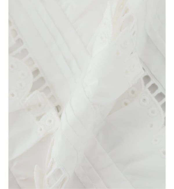 IENA LA BOUCLE「JUN MIKAMI/ジュンミカミ カットラッフルキャミ 26SS-5J」|キャミソール|