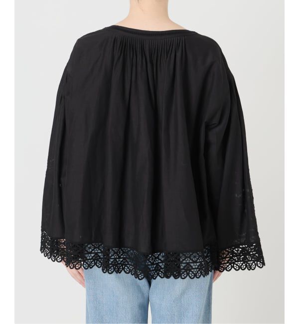 IENA「カットワークレースブラウス」|シャツ・ブラウス|