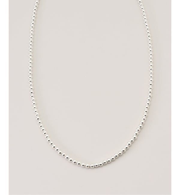 SLOBE IENA「《追加》ERICKA NICOLAS BEGAY/エリッカ ニコラス ビゲイ ネックレス (60cm)」|ネックレス|シルバー