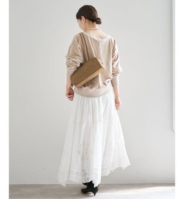 IENA「《追加5予約》コットンレーススカート」|スカート|