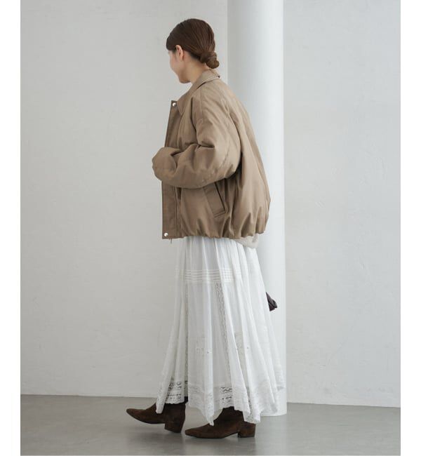 IENA「《追加5予約》コットンレーススカート」|スカート|