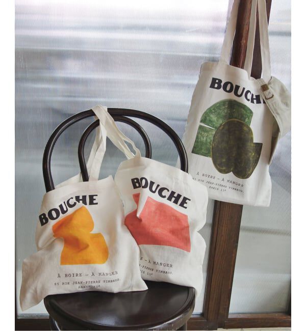 SLOBE IENA「《WEB限定/追加予約》BOUCHE SLOBE別注 リネントートバッグ」|トートバッグ|