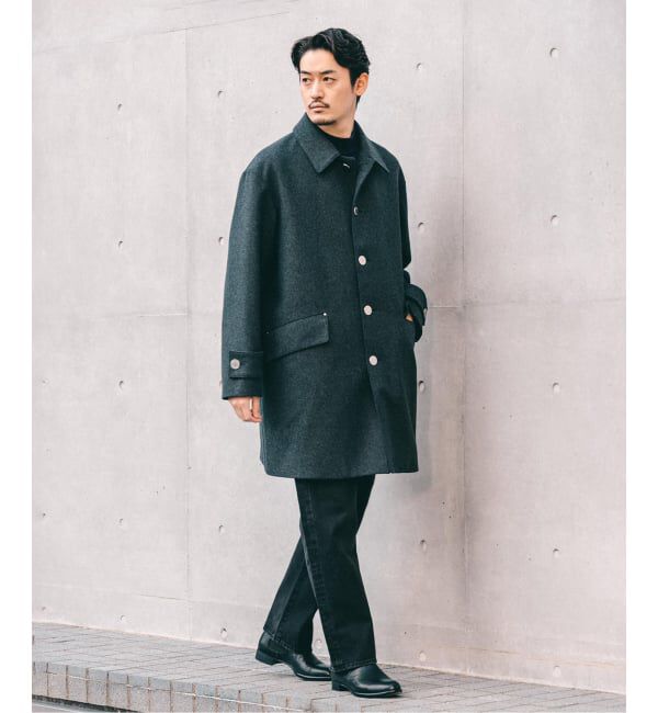 EDIFICE「MACKINTOSH(マッキントッシュ) 別注 HUMBIE/ハンビー SL」|ステンカラーコート|