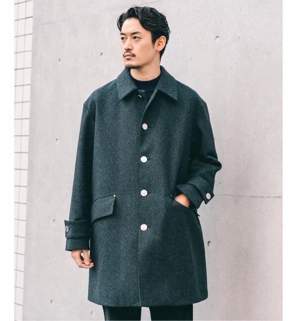 EDIFICE「MACKINTOSH(マッキントッシュ) 別注 HUMBIE/ハンビー SL」|ステンカラーコート|