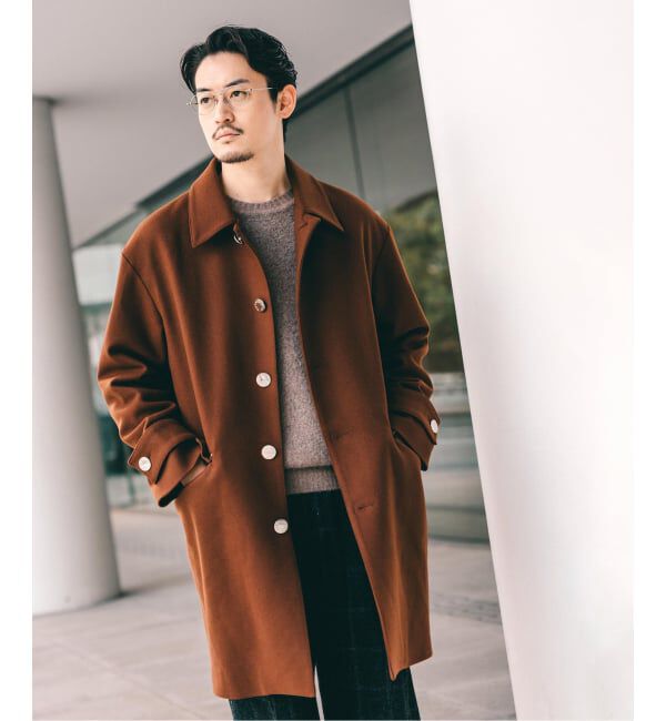 EDIFICE「MACKINTOSH(マッキントッシュ) 別注 HUMBIE/ハンビー SL」|ステンカラーコート|