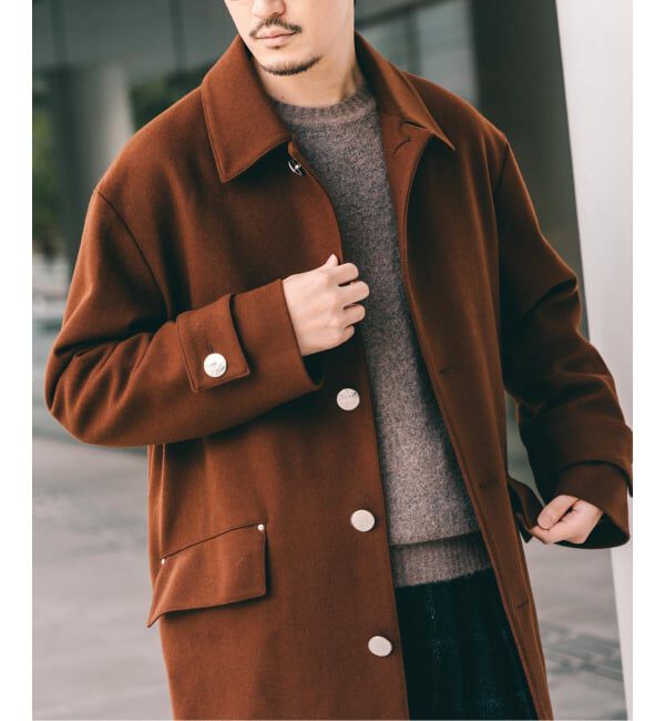 EDIFICE「MACKINTOSH(マッキントッシュ) 別注 HUMBIE/ハンビー SL」|ステンカラーコート|