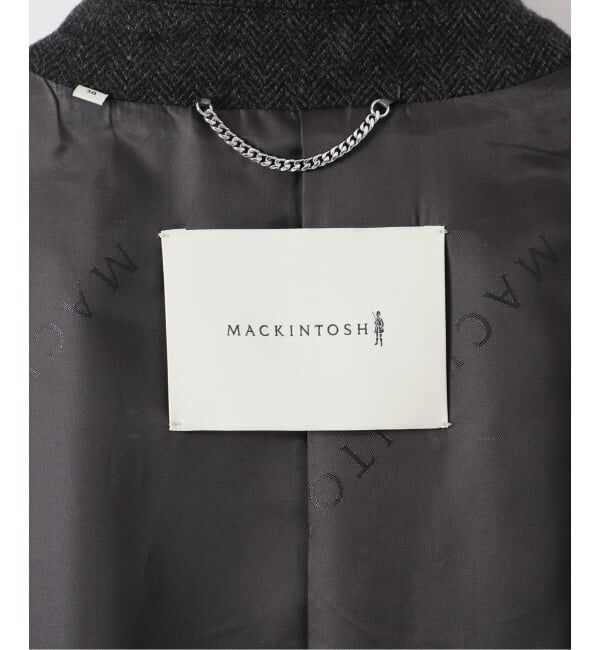 EDIFICE「MACKINTOSH(マッキントッシュ) 別注 DUNKELD/ダンケルド Loro Piana Fabric」|ステンカラーコート|