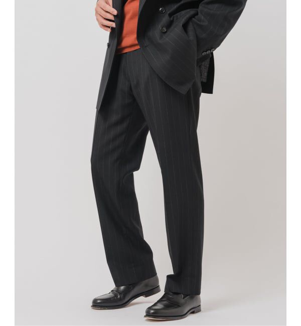 EDIFICE「COUTURE D&rsquo;ADAM (クチュール ド アダム) 別注Officer's Trousers Stripe」|スラックス|