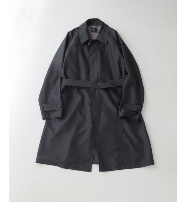 EDIFICE「ライトウェイト タフタ コート」|ステンカラーコート|