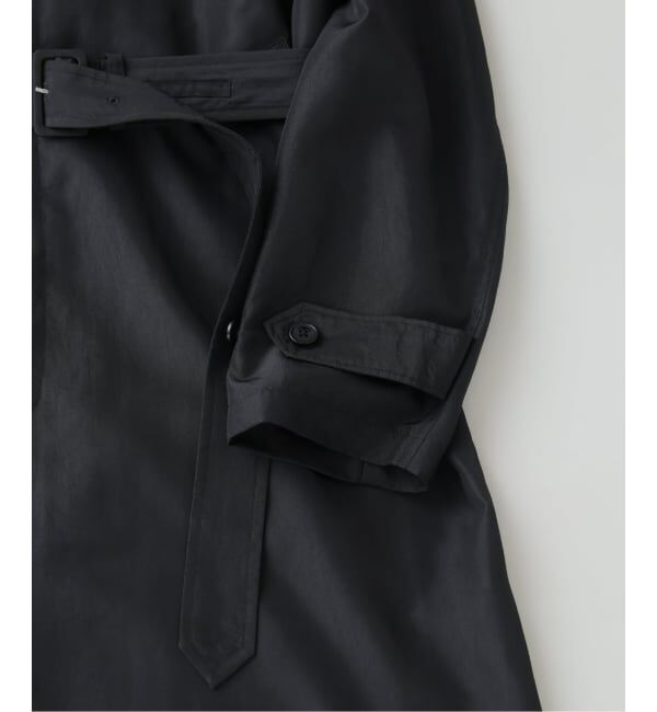 EDIFICE「ライトウェイト タフタ コート」|ステンカラーコート|