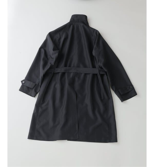 EDIFICE「ライトウェイト タフタ コート」|ステンカラーコート|