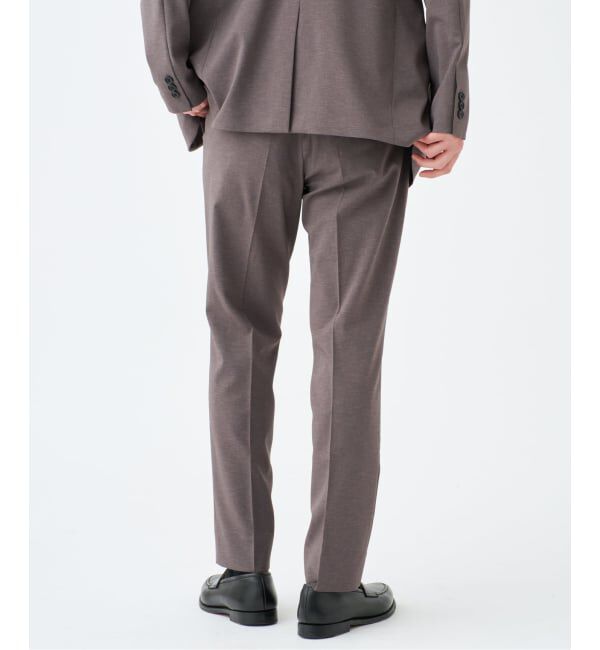 EDIFICE「"抗菌防臭＆シワ防止機能" ワルツ ツイル テーパードパンツ」|スラックス|