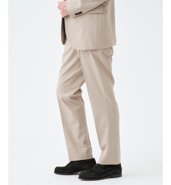 EDIFICE「"抗菌防臭＆シワ防止機能" ワルツ ツイル テーパードパンツ」|スラックス|