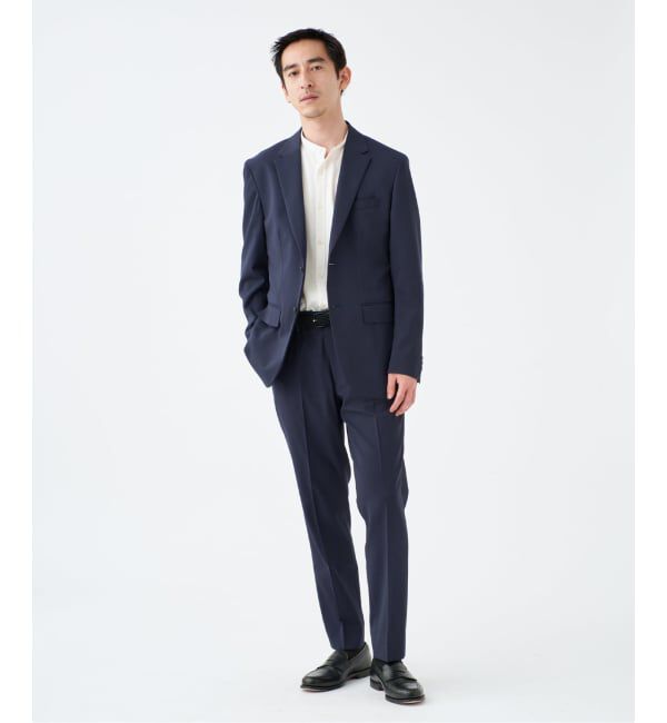 EDIFICE「"抗菌防臭＆シワ防止機能" ワルツ ツイル テーパードパンツ」|スラックス|