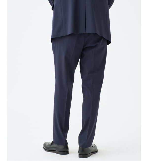 EDIFICE「"抗菌防臭＆シワ防止機能" ワルツ ツイル テーパードパンツ」|スラックス|