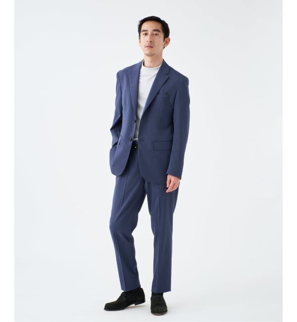 EDIFICE「"抗菌防臭＆シワ防止機能" ワルツ ツイル テーパードパンツ」|スラックス|