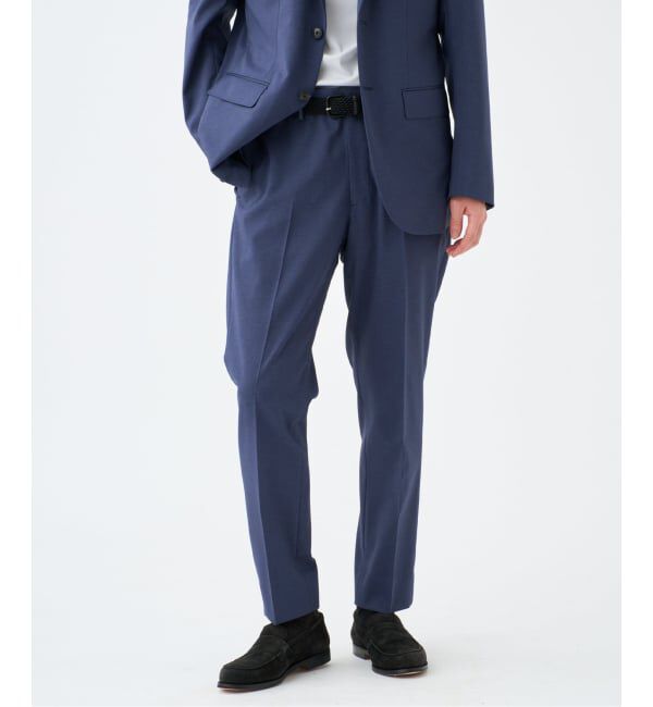 EDIFICE「"抗菌防臭＆シワ防止機能" ワルツ ツイル テーパードパンツ」|スラックス|