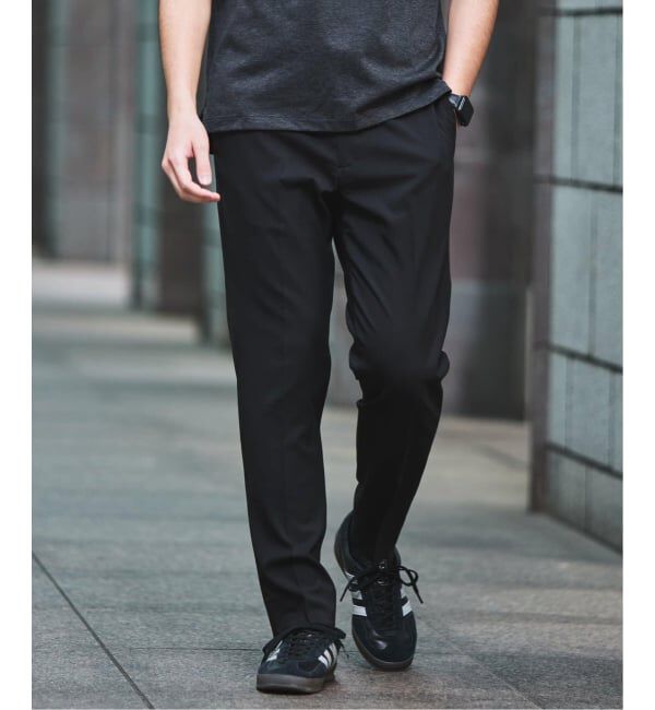 EDIFICE「"抗菌防臭＆シワ防止機能" ワルツ ツイル テーパードパンツ」|スラックス|